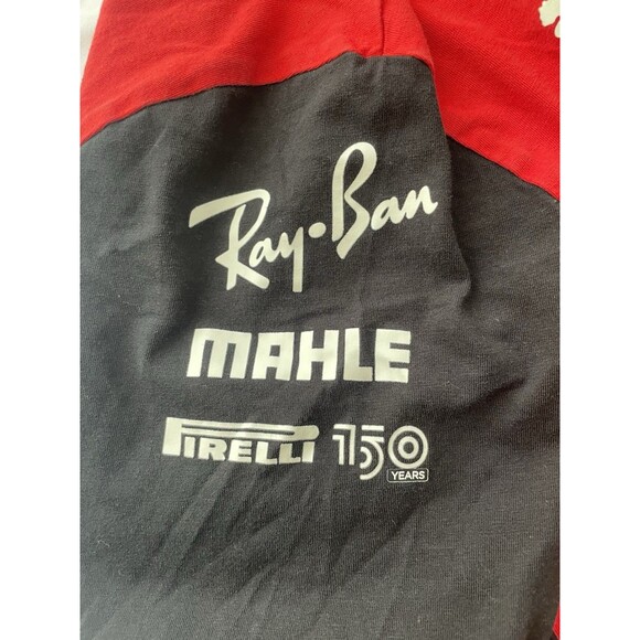 Puma Ferrari Shirt Mens Large Red Black Race Merch T-shirt - Picture 8 of 10